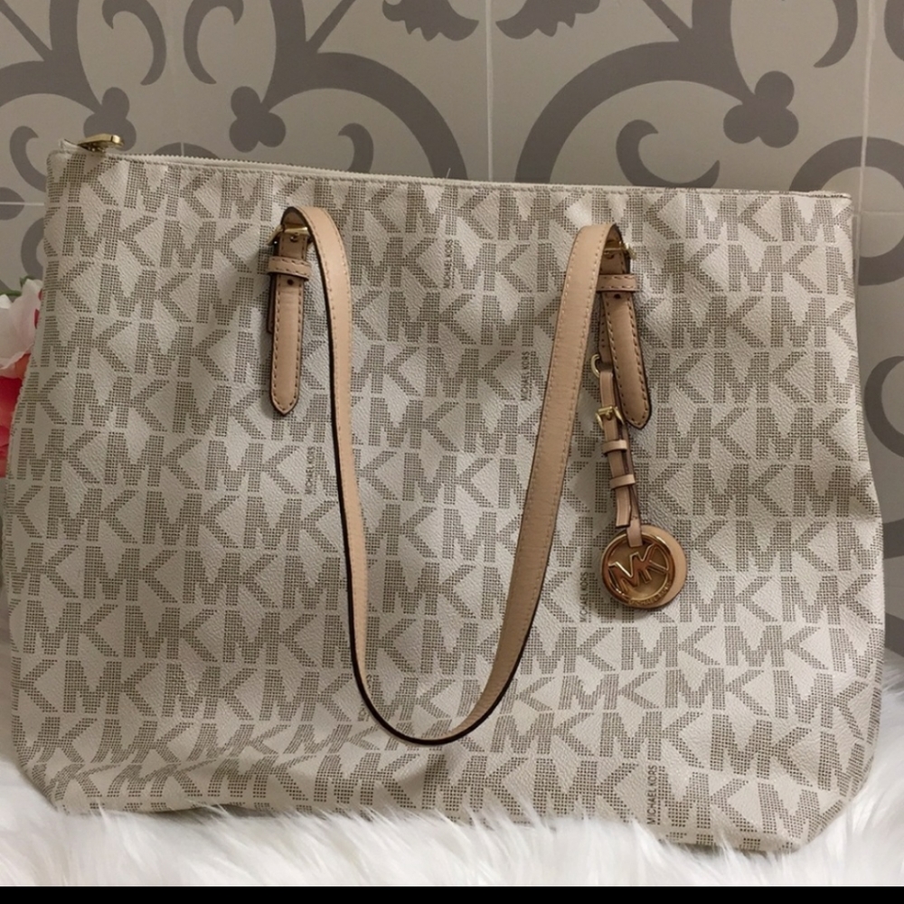 Michael Kors Leather Tote Bag